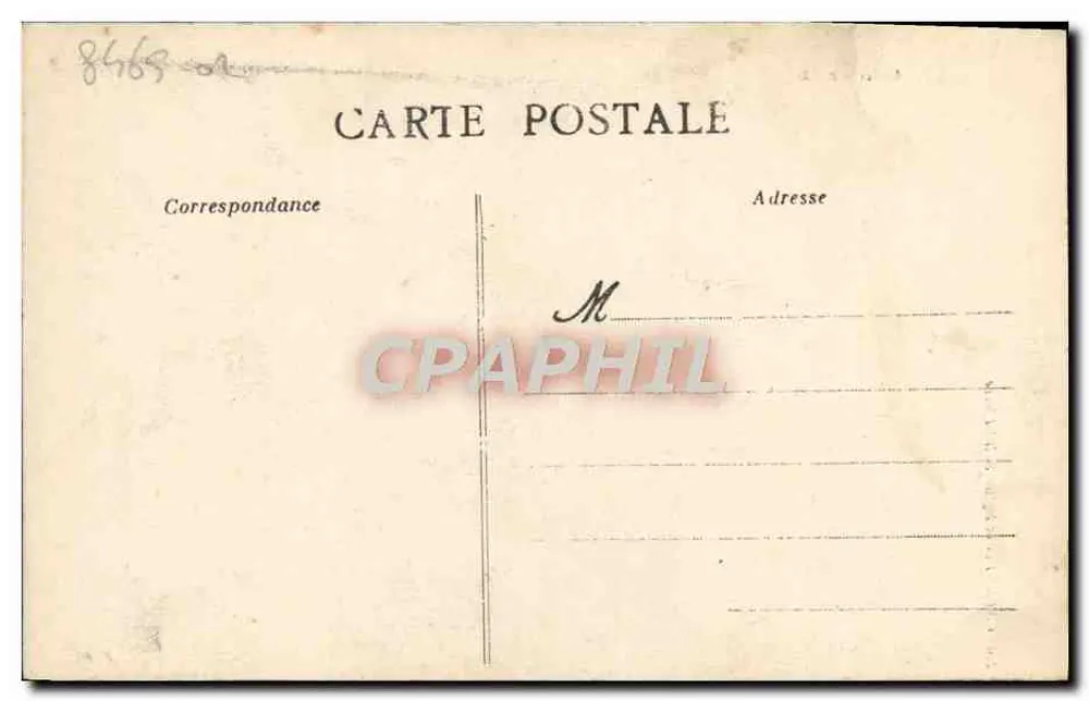 Caen - Rua e Igreja de São Pedro — Coleção A.D. — n° 110 - Verso