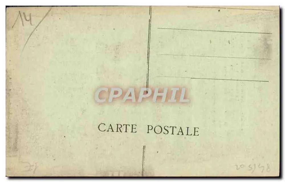 Caen — Igreja de São Pedro — Editores Normandos, Le Gouhey - Verso