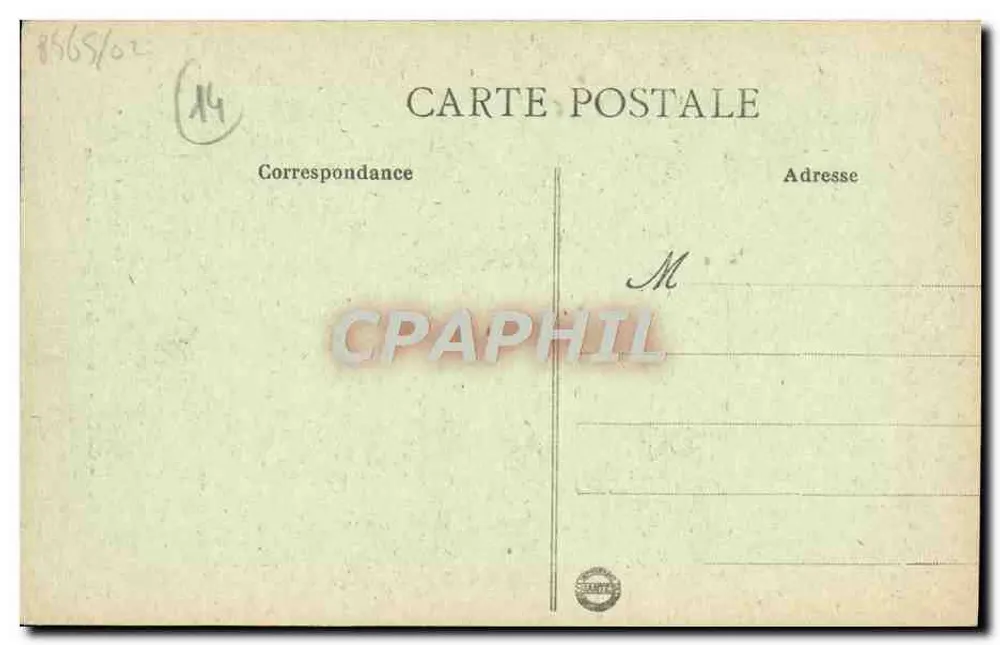 CAEN - Abside da Igreja de São Pedro — Coleção I. A., fot. n° 161 - Verso