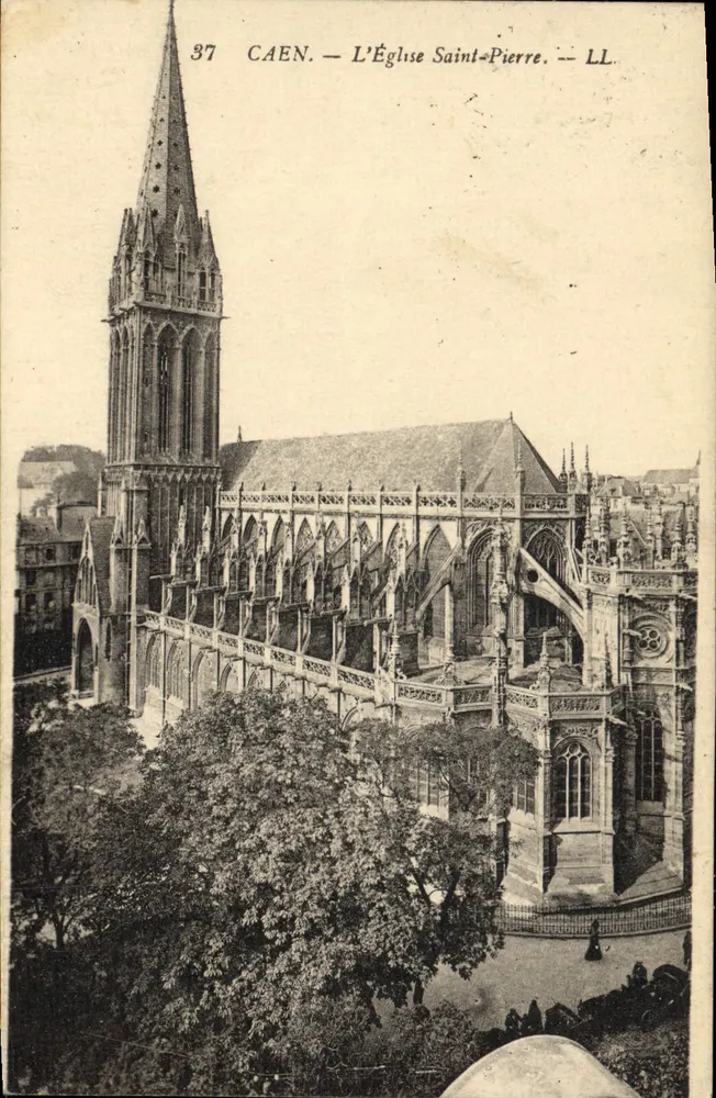 Caen — A Igreja de São Pedro — LL. — n°37 - Frente