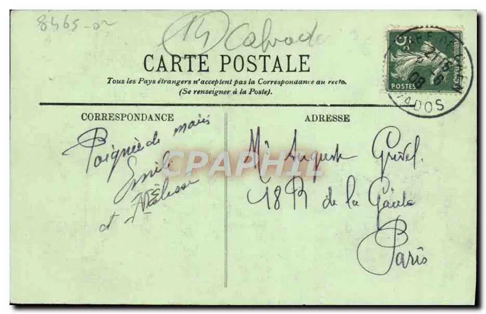 Caen — Saint-Pierre — LL. - Verso