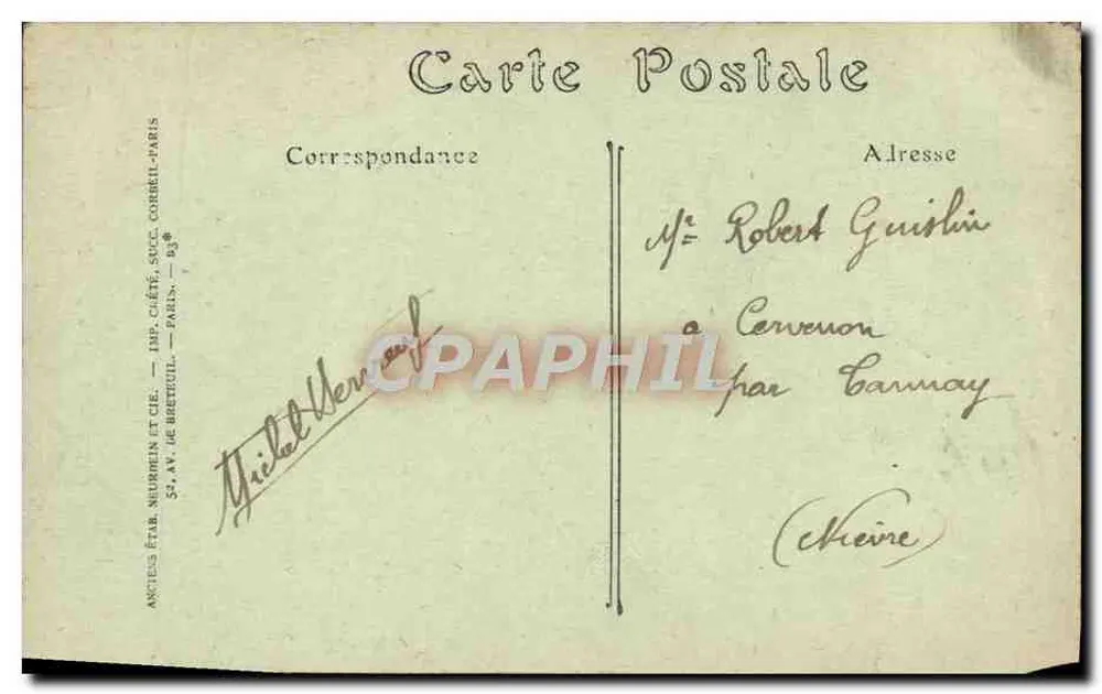 Caen — A Igreja de São Pedro — NDHOT - Verso