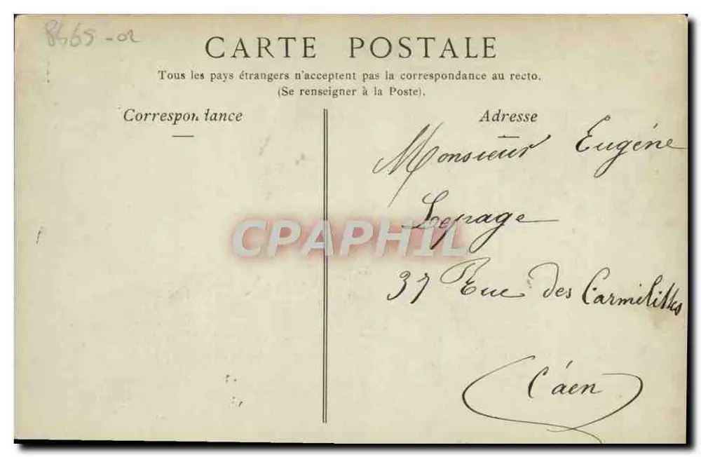 CAEN — A Igreja de São Pedro — ND. Fot. n°4 - Verso