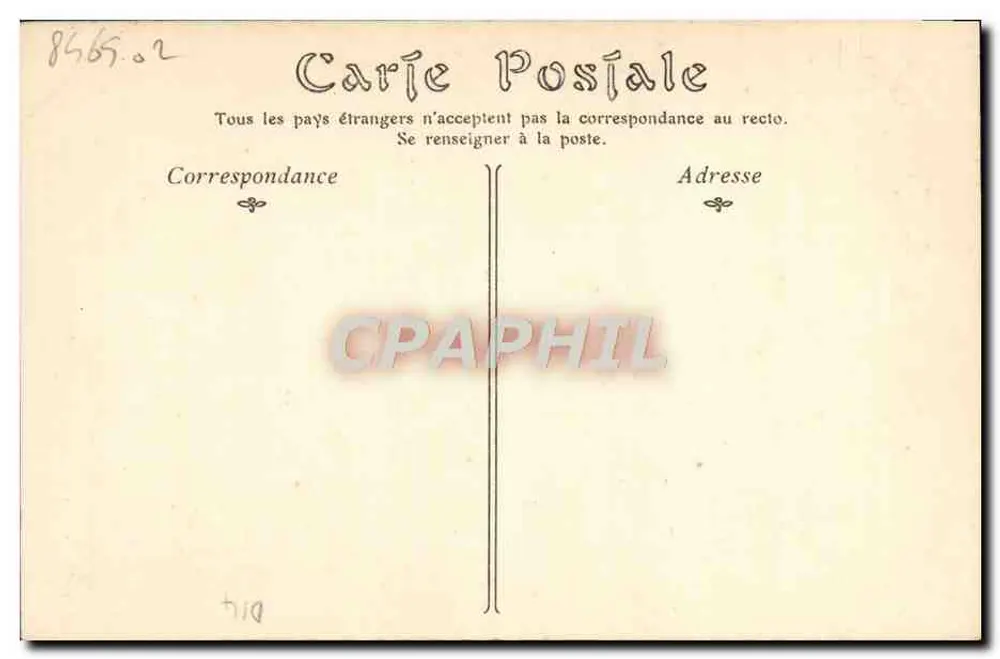 Caen — Kirche Saint-Sauveur, die Hauptnave (16. Jahrhundert) — NDP hot, n° L38 - Rückseite