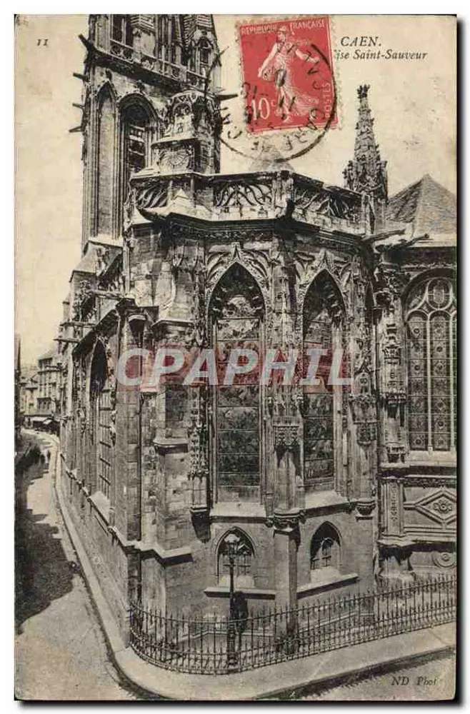 Igreja de São Salvador — Caen — ND Phot - Frente