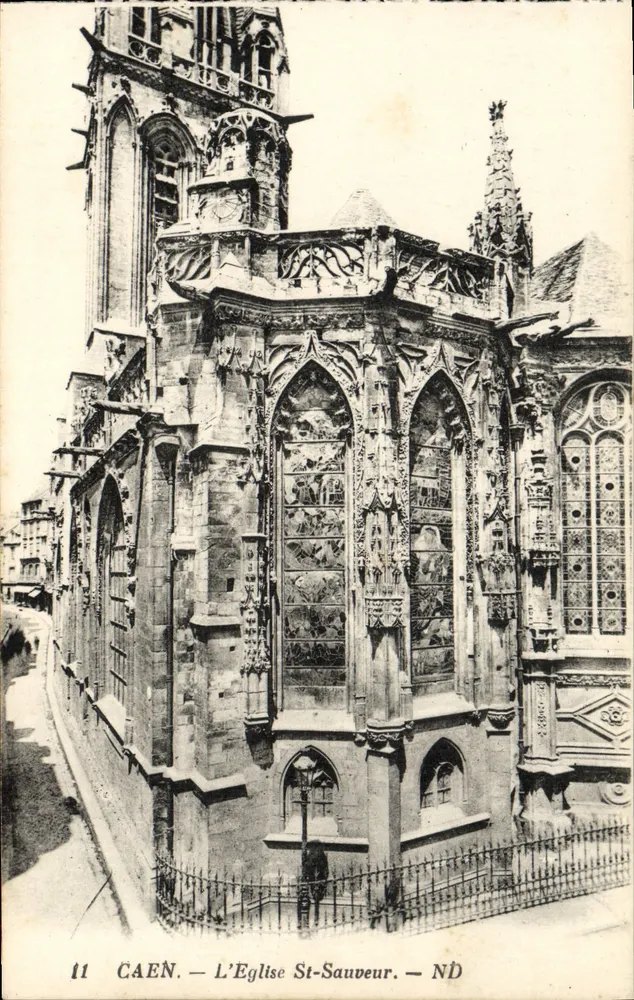 Caen — Katedra św. Zofii — ND - Awers