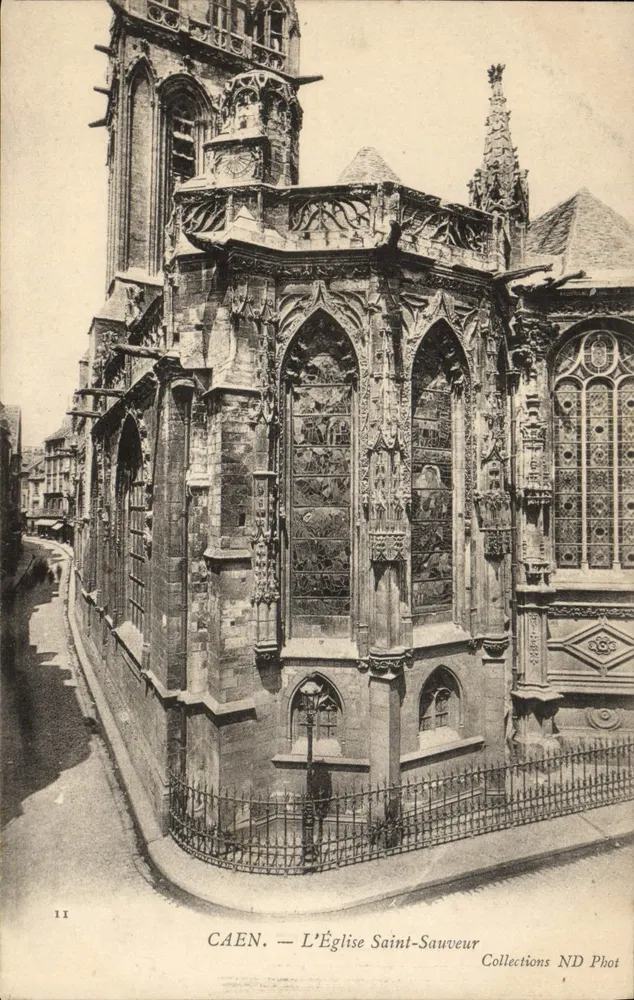 Caen — A Igreja de São Salvador — Collections ND Phot, n°11 - Frente