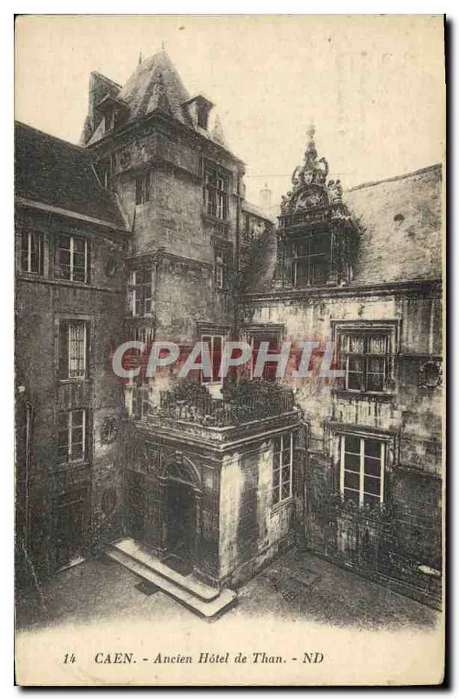 CAEN - Antigo Hotel de Than - ND - Frente