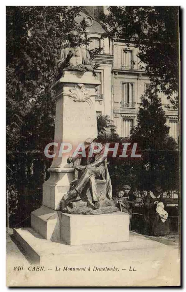 Caen — Le Monument à Demolombe — LL. — Éditeur LL. — N° 240 - Frente