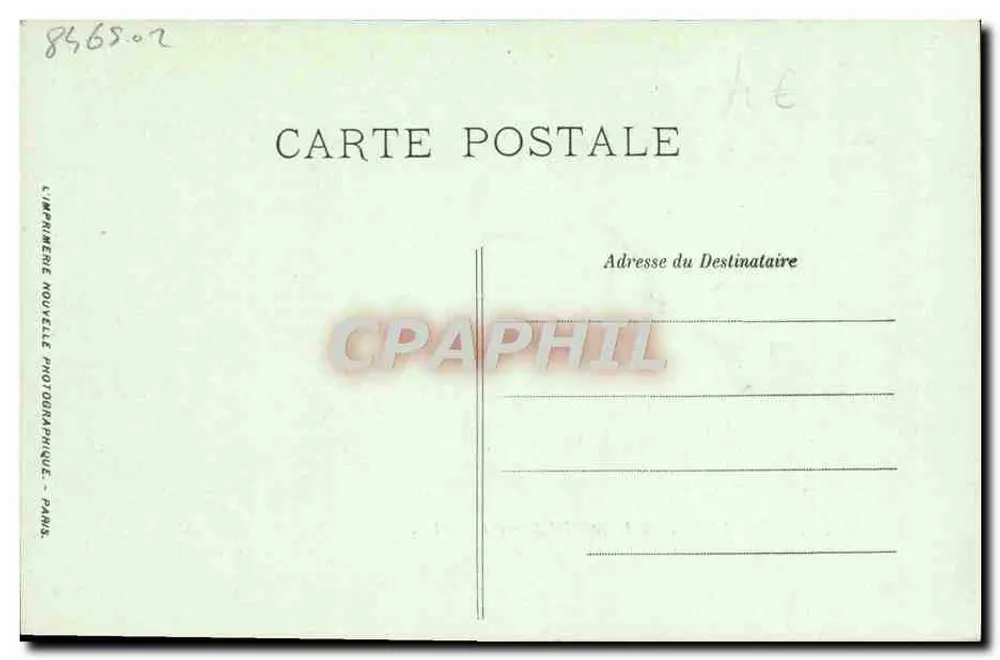 Caen — Das Palais de Justice und die Place Saint-Sauveur — LL. - Rückseite