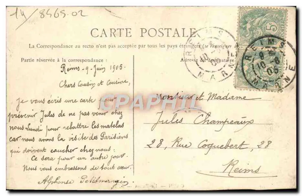 CAEN — O Bassin — L. D. - Verso