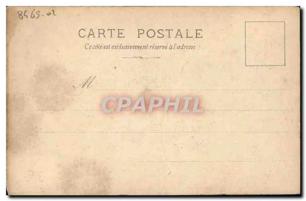 Caen — Torre dos Homens de Armas — S.I.P. n°14 - Verso
