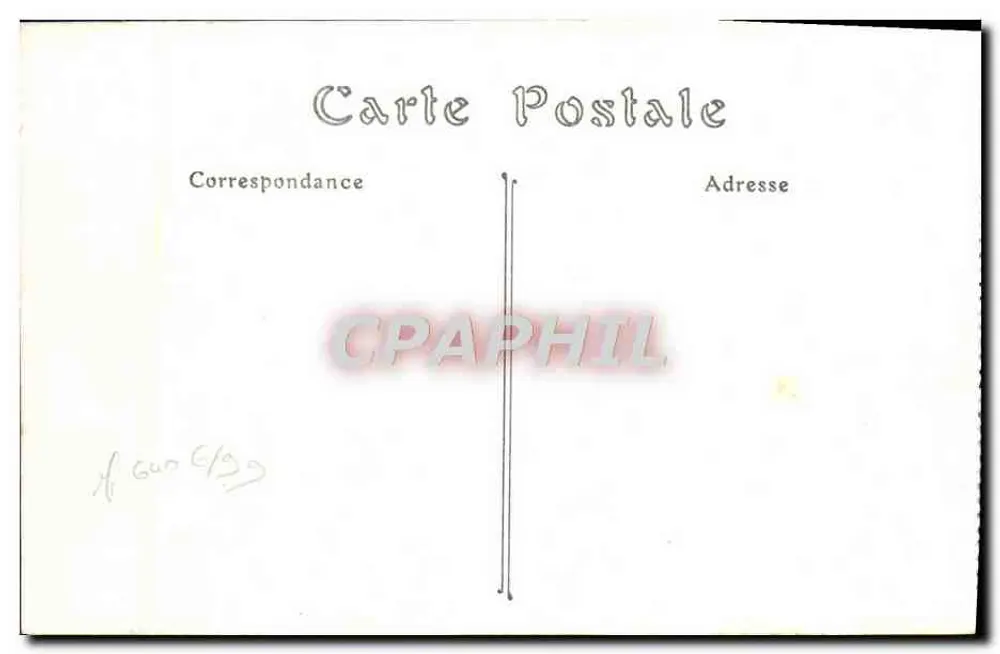 Caen — Torre dos Homens de Armas (século XVI) — ND. Fot. - Verso