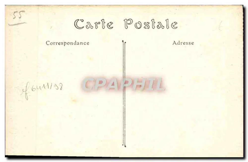 Caen — Torre dos Homens de Armas (século XVI) — ND. Fot. - Verso
