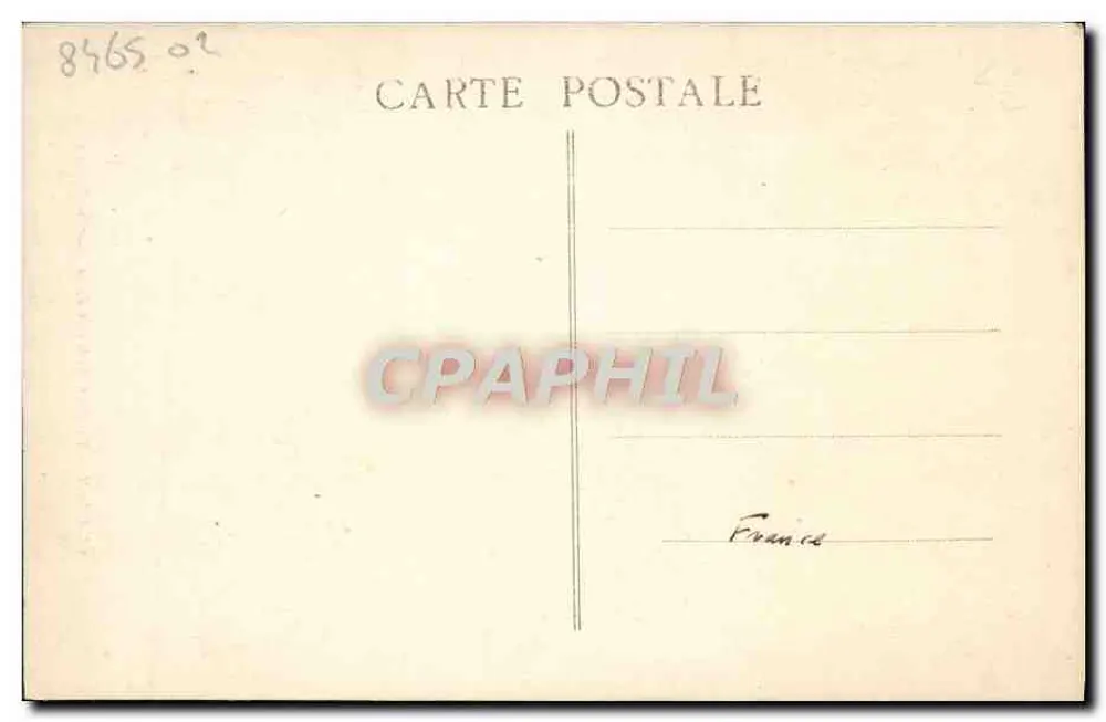 CAEN — Alte Häuser in der Rue St-Pierre — Verlag G. Livet - Rückseite