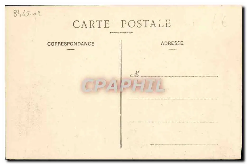 Caen — Vue Générale prise de la Tour Saint-Jean — Éditeur non identifié, n° de série 1 - Verso