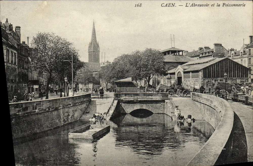 CAEN — O Abreugem e a Peixaria — Editor não identificado, n° de série 168 - Frente