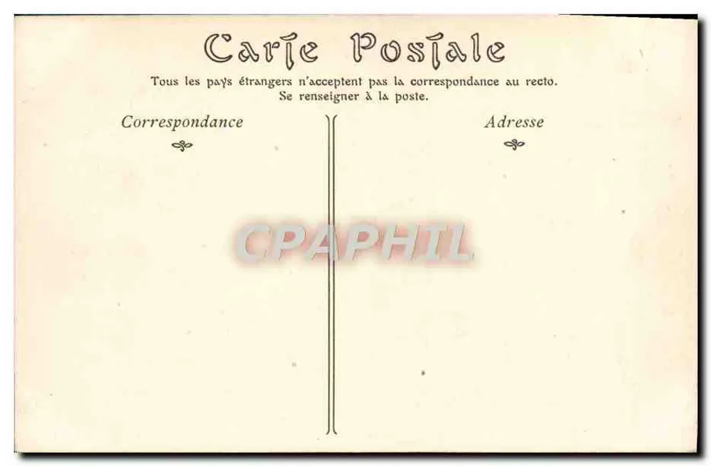 CAEN. — La Fuente y la Pescadería — ND Fotografía, n° 168 - Reverso