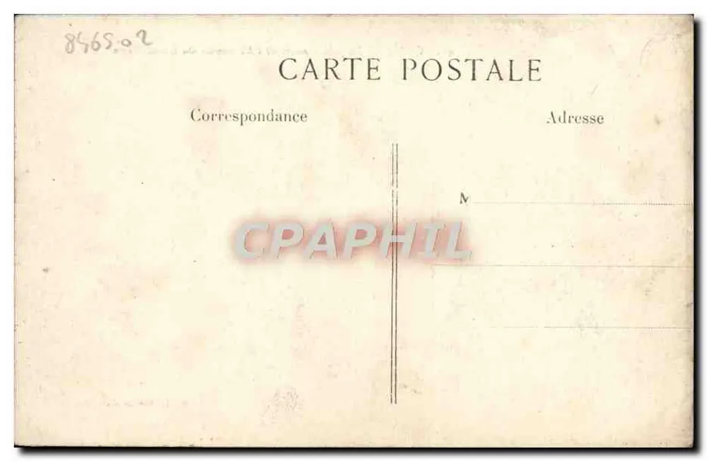 CAEN — Der Fischmarkt und das Wasserbecken des Grand Odon — M. C. F. E. Paris-Meudon - Rückseite