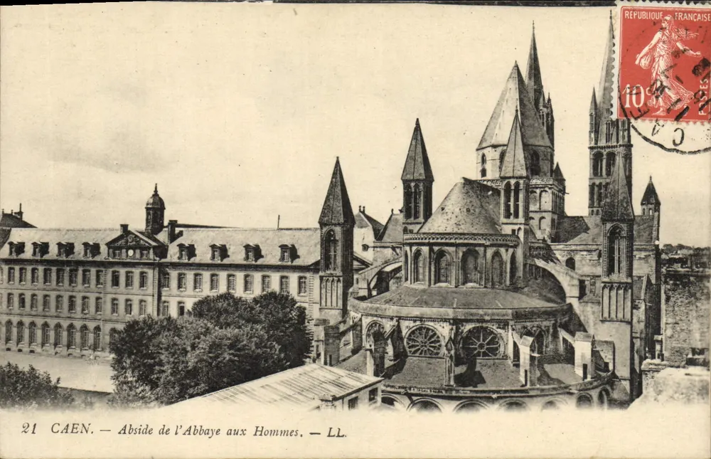 Caen — Absydę Klasztoru Mężczyzn — LL. - Awers