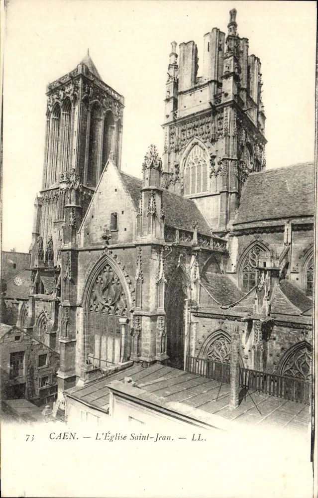 Caen — A Igreja de São João — LL. — n°73 - Frente