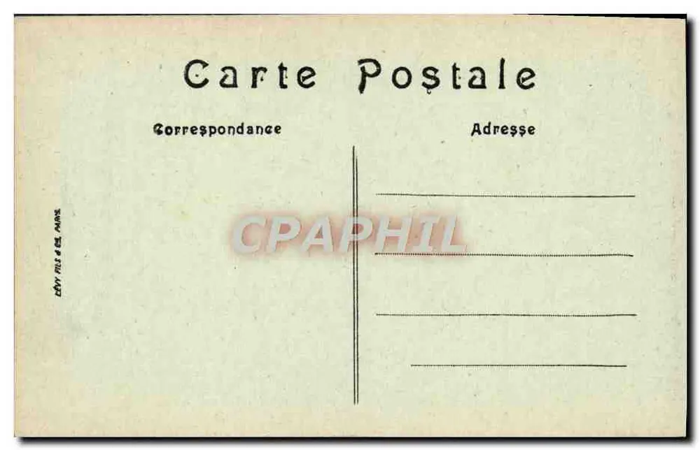 Caen — L'Église Saint-Jean et la Tour Penchée — LL - Verso