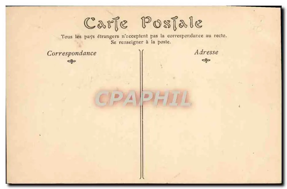 CAEN — Der Turm von Saint-Pierre, Ansicht vom Schloss — Verlag ND, Nr. 82 - Rückseite