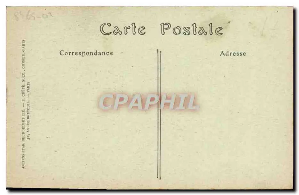 Caen — A Igreja de São Pedro — JND Hot - Verso