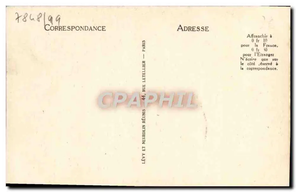 Caen - A Igreja de São Pedro - I.L. - n°37 - Verso