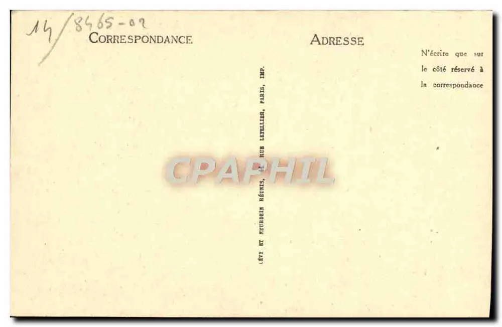 Caen — Ancien Hôtel des Monnaies — éditeur Pommin, n° 13 - Verso