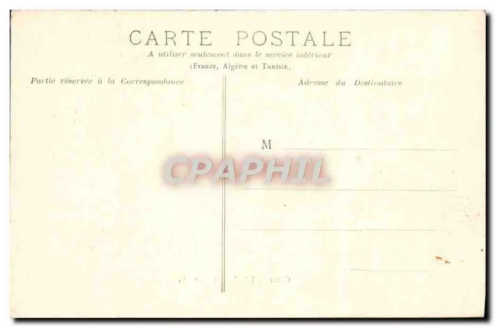 Caen — Hôtel-Dieu — L. D. - Verso