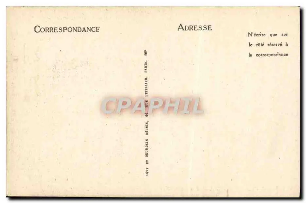 Caen — O Palácio de Justiça — ND - Verso