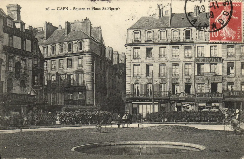 Caen - Square e Praça de São Pedro — Edição P. R. — n°26 - Frente