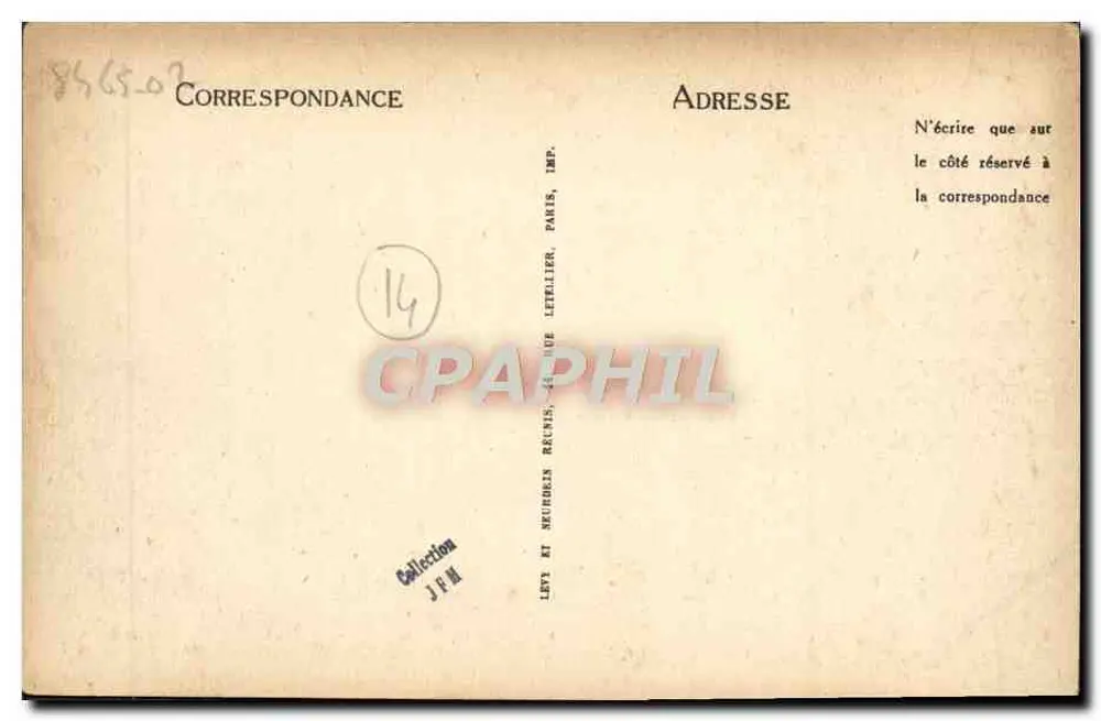 CAEN — A Antiga Ponte — LL - Verso