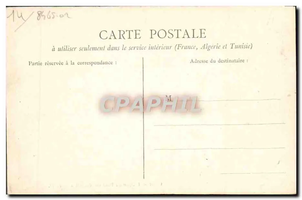 Caen — A Orne no Ponte de Vaucelles — L. D. - Verso