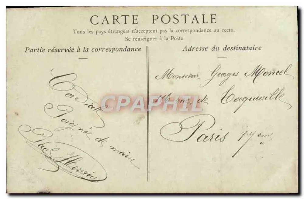 CAEN — A Rue Saint-Pierre — Coleções ND Phot, n°135 - Verso