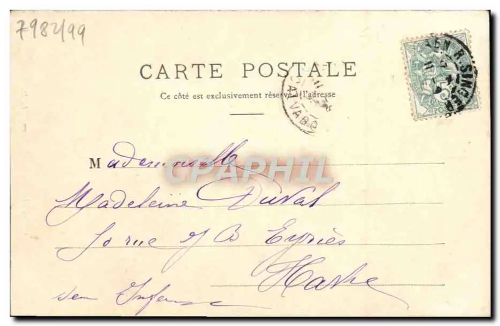 Caen — Rue Saint-Pierre — L. D. Levellio - Rewers