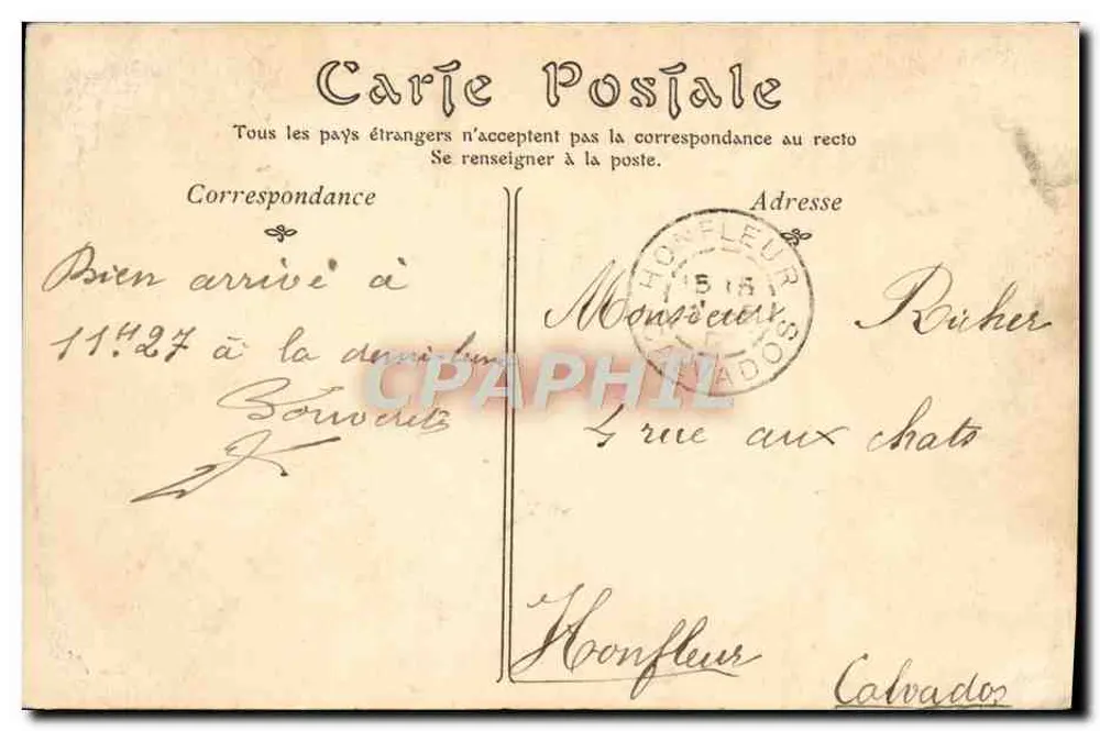 CAEN — O Grande Cours — ND Phot, n°81 - Verso