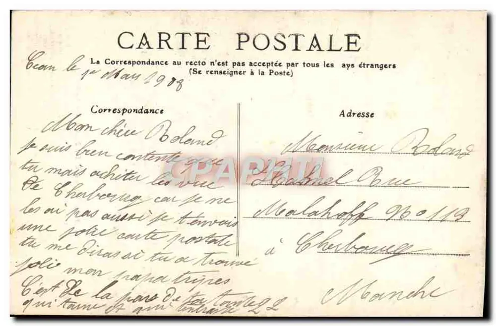 Koch in Stil aus Caen — Camille Franois, Verlag - Rückseite