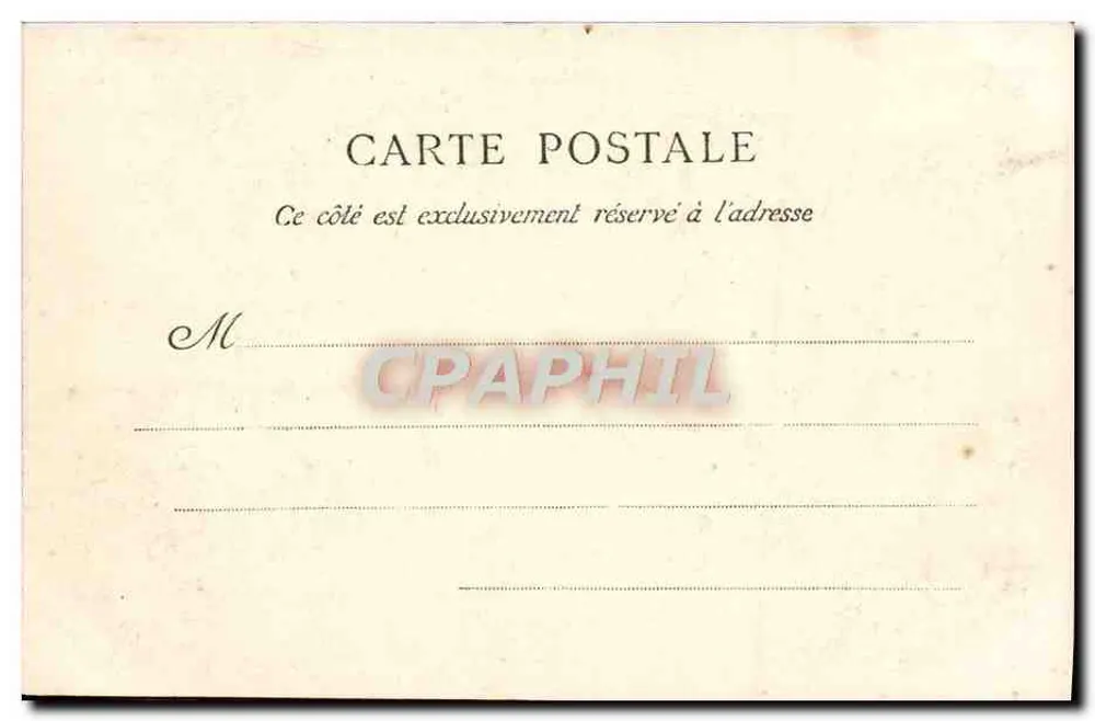 Caen — Refektorium des Gymnasiums Caen (Abbaye aux Hommes) — La Normandie, n°21 - Rückseite