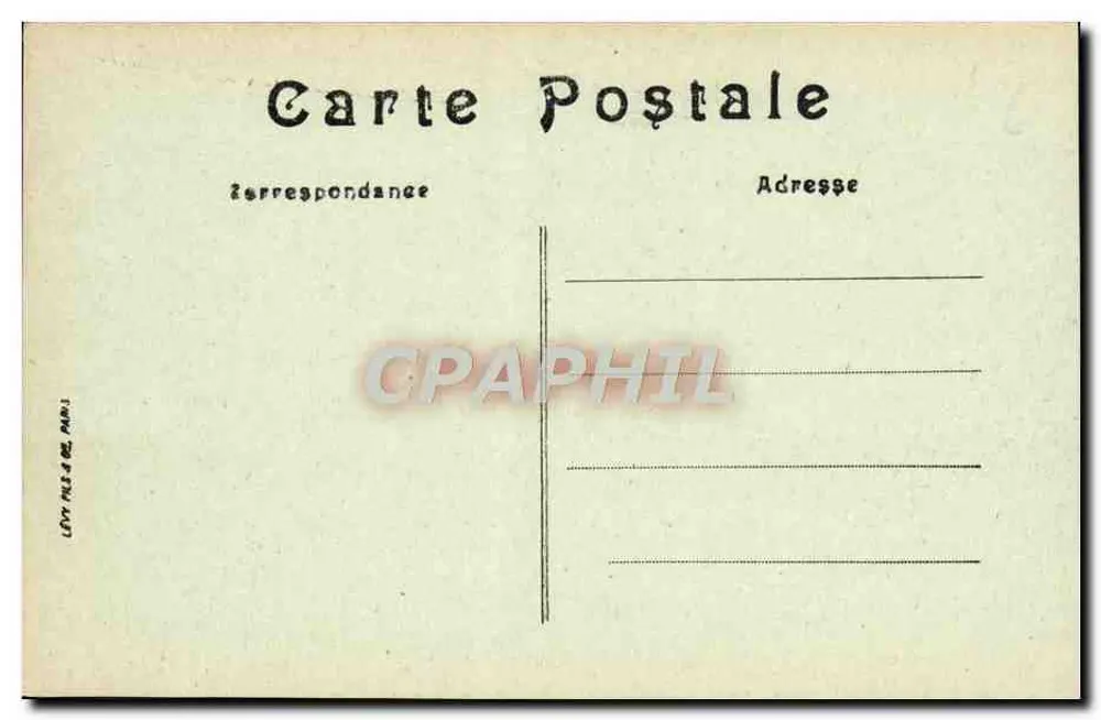 Caen — Ansicht der Abbaye aux Dames und des Hôtel Dieu — LL. - Rückseite
