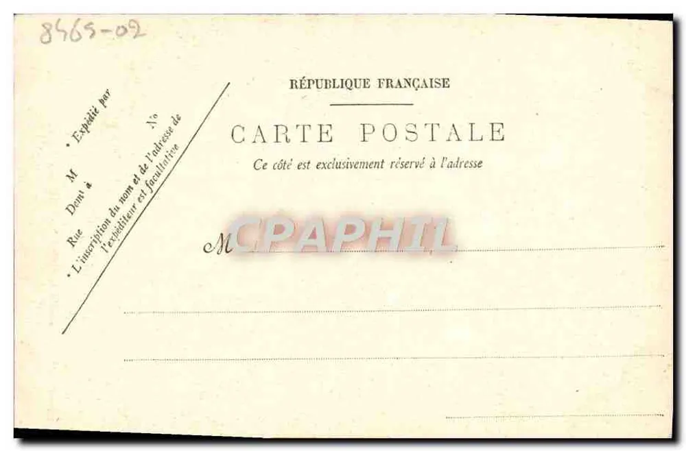 Caen — Die Alte Kirche Saint-Étienne — LL. Nr. 30 - Rückseite