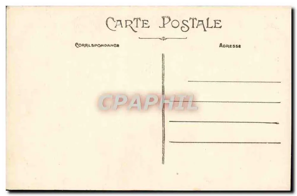 Caen — A Igreja de São Etienne — editor desconhecido, n° 52 - Verso