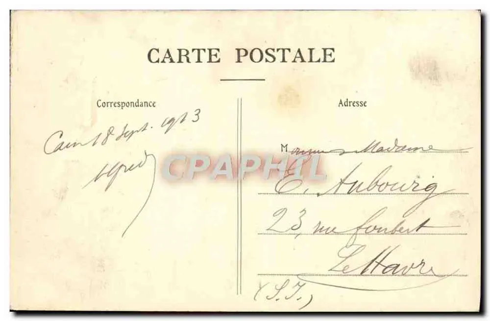 Caen — Abside da Igreja de São Etienne — Editor desconhecido, n° 33 - Verso
