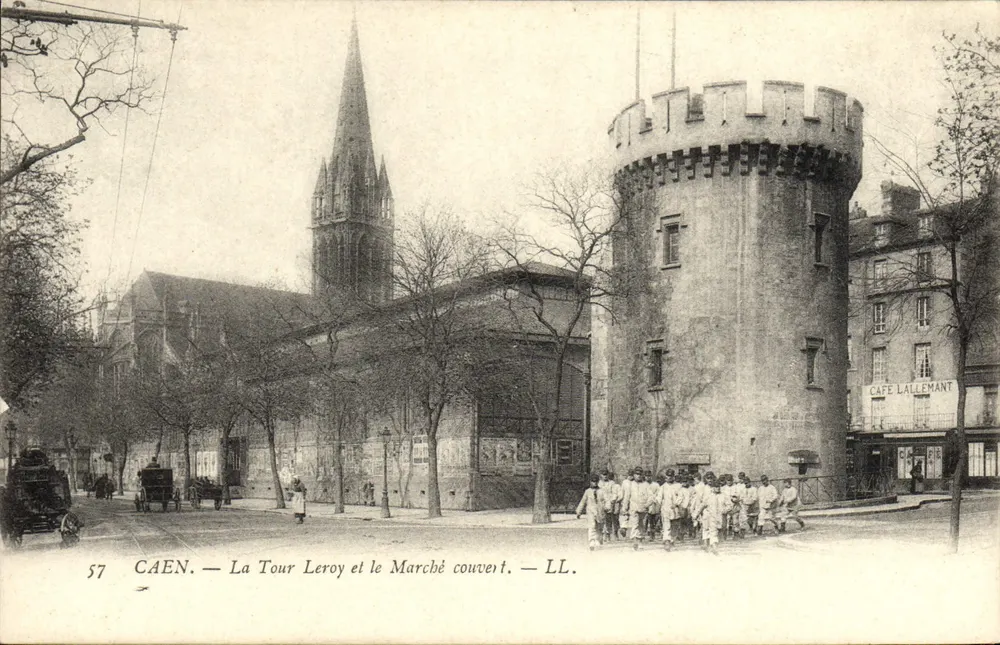 CAEN — Turm Leroy und der Deckmarkt — LL. - Vorderseite