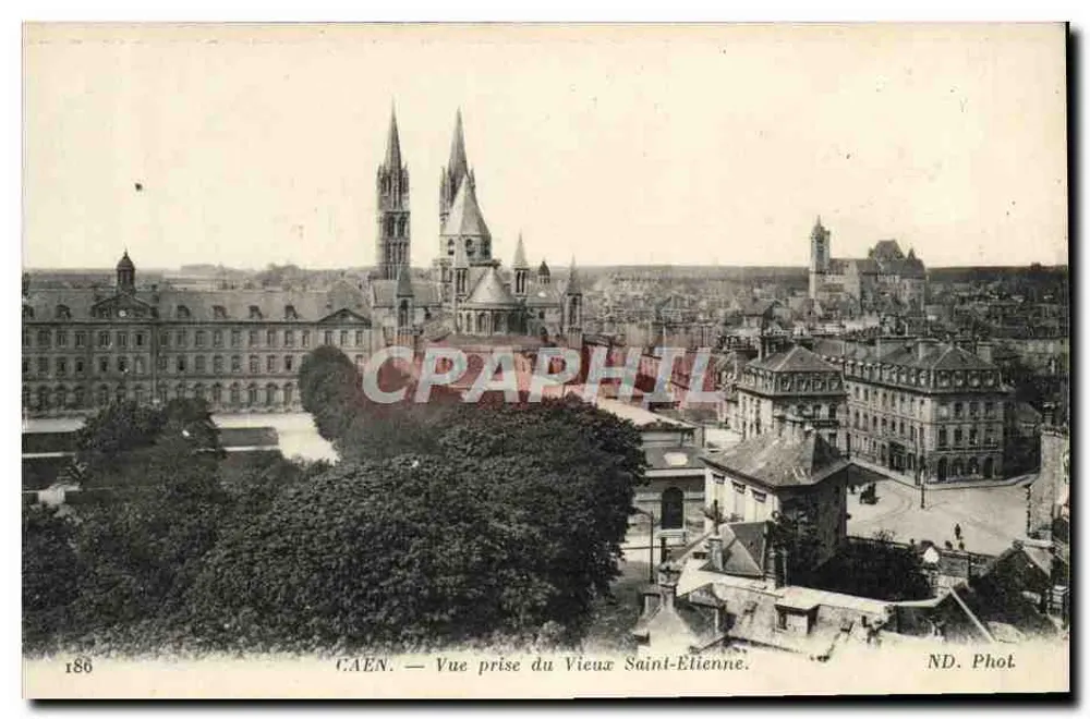 Caen — Ansicht vom Alten Saint-Etienne — ND. Phot. - Vorderseite