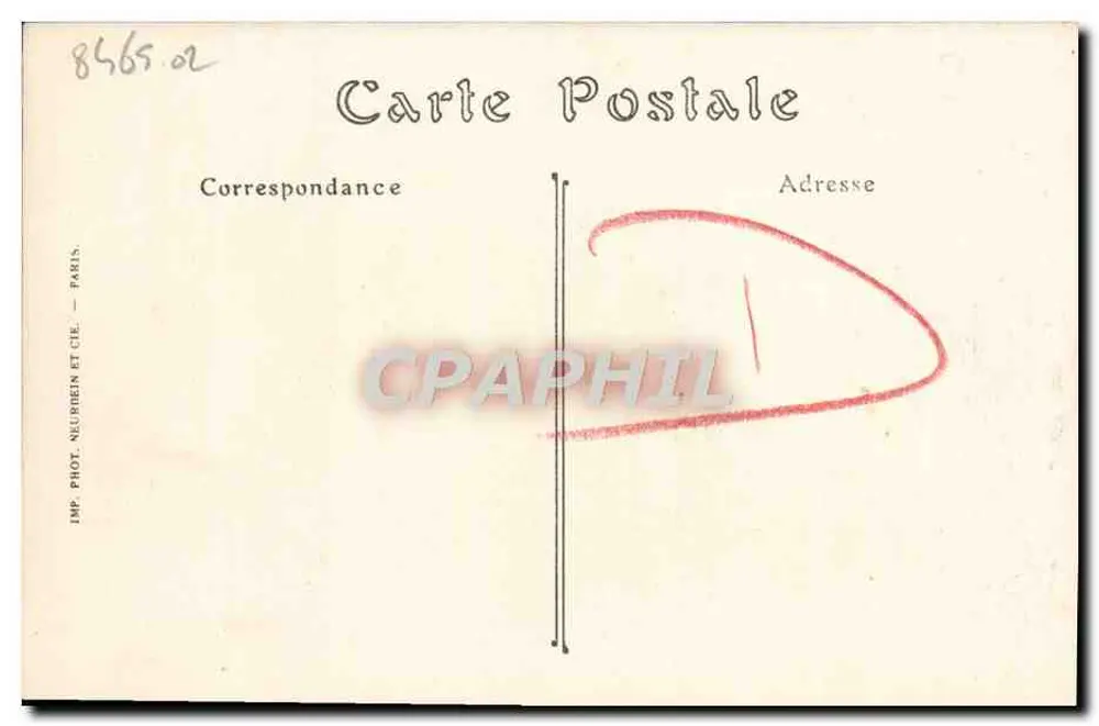 Caen — Ansicht vom Alten Saint-Etienne — ND. Phot. - Rückseite