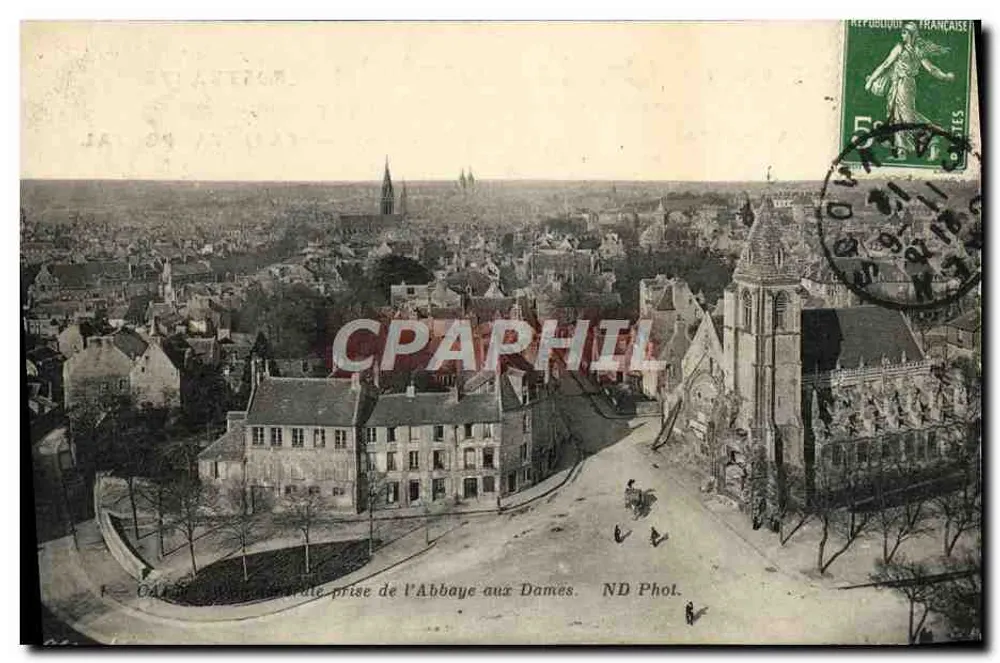 Allgemeiner Blick vom Abbaye aux Dames — Saint-Quentin — ND Phol. - Vorderseite