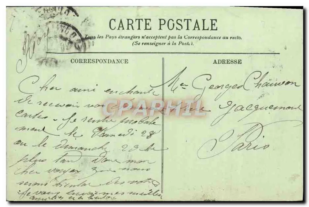 Trouville — La Jetée-Promenade — LL. n°70 - Verso