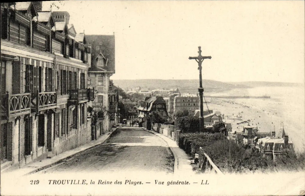 Trouville, die Königin der Strände — Allgemeine Ansicht — LL. — n° 219 - Vorderseite